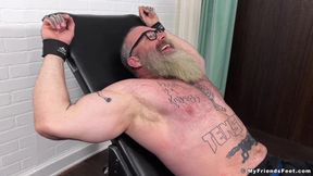 MyFriendsFeet: Tatted Rick gets his chance to be seated on Devs special chair