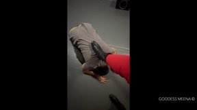 Total knockout. My feet, my rules.