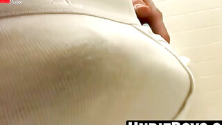 Hunks In Boxers - Hot Stud Pumps His Ass For A Big Load