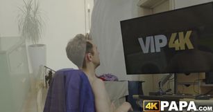 Hairy daddy pleasures the juicy cunt of Crystal White and Mia Murkovski