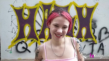 Spanish tourist in Seville explores the city and gets FUCKED IN PUBLIC: No limits to Inna