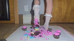 Cupcake crush in socks