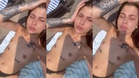 bien arrivee au cap d’agde pour le week-end, je vous fait de gros bisous ...