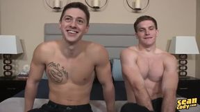 Sean Cody - Lane & Oliver No Condom - Backside Munching, and Caboose Poking