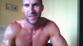 American Model Jason Jerks His Dick