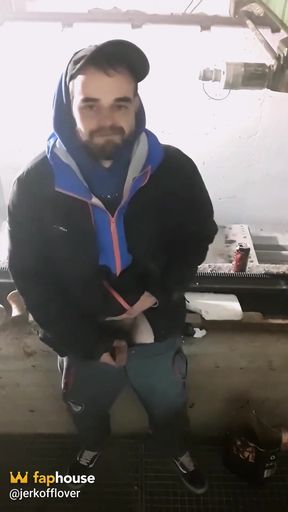 Cumshot in My Private Place Where I Go to Masturbate