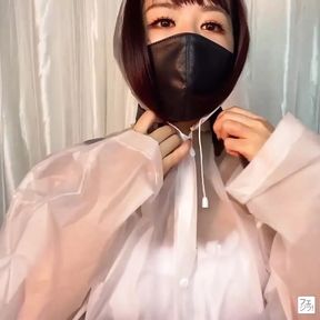 Fejira com - Raincoat bondage and orgasm 01