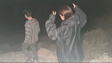 Left the party with two guys... ended up being their little slut outdoors