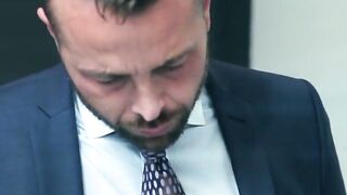 Handsome Hunks In Suits" - Gay Office Sex with Hot Men Dressed To Impress
