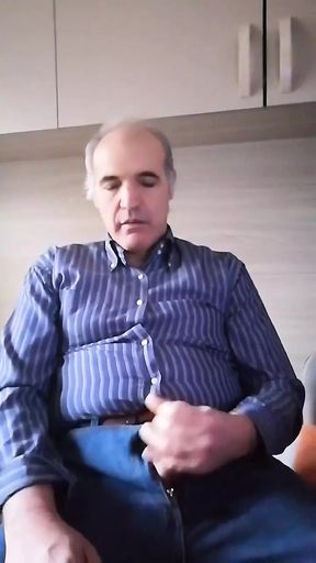 I Have to Go Out for Dinner but First I Wank My Hard Cock