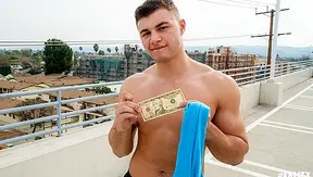 First Time Pleasure: Timid Gym Boy Takes Huge Dick from Hung Straight Guy – GayFetish 18+