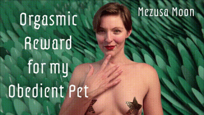 The Reward: orgasmic climax control for my obedient pet