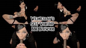 Wednesday Self Worship BBC Blowjob