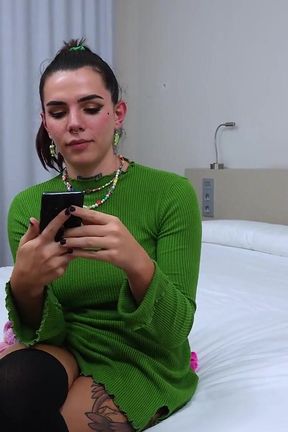 Amazing Busty Shemale Jessica Kate Wants a Good Stud Upon Her Followers