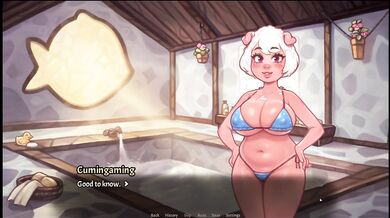 My Pig Princess 0.8 Ep.41 Big Tits foursome in the PUBLIC bath ORGY