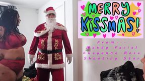 Two naughty&#x1F608; milfs get blessed by my jolly Saint Nick's cock&#x1F346;'s holy hammer.