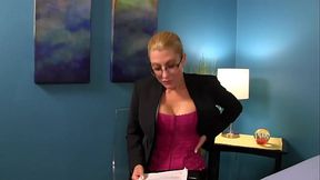 Prudish Professor punishes a penis - Taboo Handjobs