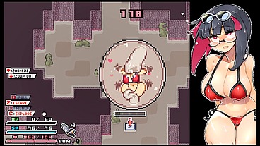 Rignetta's Adventure [ Monsters Hentai Game ] Ep.12 the queen of darkness lesbian minions made her squirt for hours while liking her ears