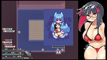 Rignetta's Adventure [ Monsters Hentai Game ] Ep.12 the queen of darkness lesbian minions made her squirt for hours while liking her ears