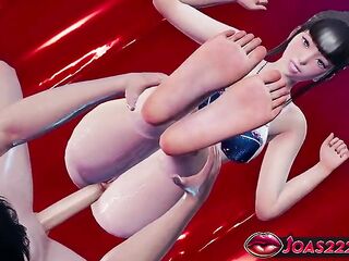 Nanami Hawt Manga Gal with Massive Melons in Animation - Have a fun Missionary Sex, Cowgirl & Underwater Sex Cum Inside