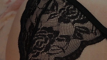 Kinky Dark, Dirty Disused Building. Gunged in black Stockings and Suspenders WAM