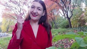 Inhale 48 Smoking &amp; Nudity In Public By Gypsy Dolores/ Parc Lafontaine, Montreal