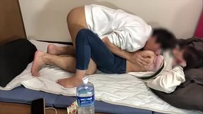 性欲が盛んな大◯生カップルのSEX。ドロドロの濃い精子を彼女の中に注入する