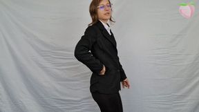 Pegged by Your Wife in Her Business Suit