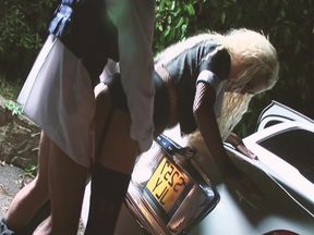 Hot Couples Scene-2_busty Blonde Friends Enjoy Having Sex Together in a Car Orgy