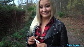 Curvy Blonde With Great Looking Tits And Ass