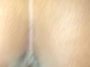 Creamy Situation When Ebony Thot Cums On My Dick