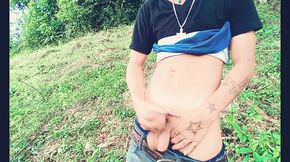 Masturbating Outdoors