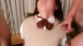 JAV Babe Gets Bukkake in Reality Groupsex ~ watch the hottest amateur Asian babe in