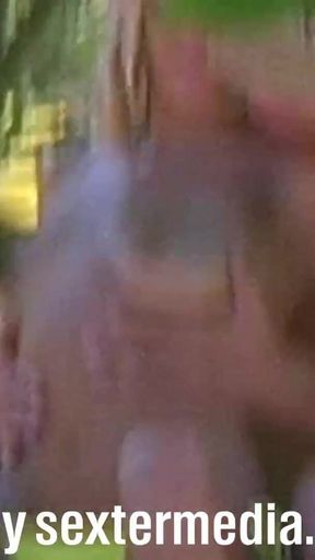 Bikini girl Cindy wants her wet ass to be inseminated