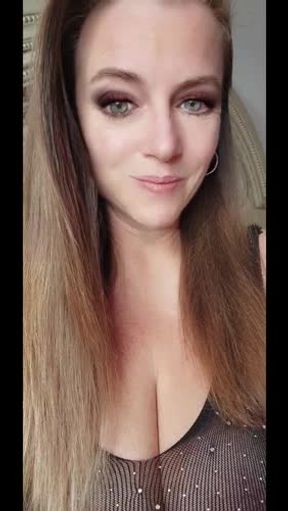 Sexy Black Sequin Dress And Stockings Masturbation With JOI