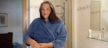 Shower on. Excuses off. Mature German