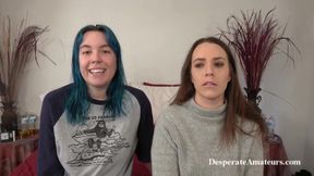 Desperate Amateurs Olivia and Alisha Get Their Tight Pussies Pounded by Jesses Big Hard Cock