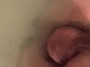 Gay guy takes bath part 2