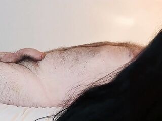 Jerked off in the hotel