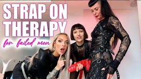 Strap-on therapy for failed men