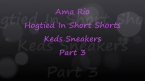 Ama Rio Hogtied In Shorts & Keds