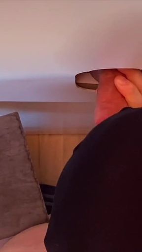 Gloryhole Daddy Cums on a Cookie - and I Swallow More Than That