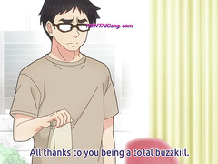 Shy couple fears being caught as he goes all in - HENTAI Uncensored ENG Subbed