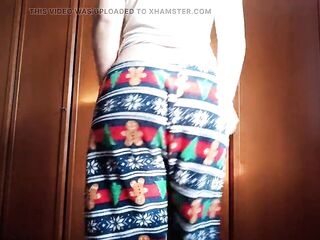 Walking and farting in pajamas