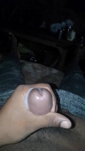 Deshi Indian boy playing with his cock