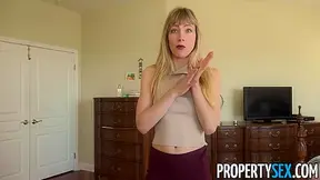 PropertySex Desperate Ivy Wolfe Fucks to Sell House