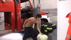 Fireman Val Horner Wanks Out a Thick Load