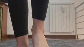 Ball Stomp and Feet Worship