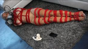 Luna Darling Heavily Bound and Gagged: BTS, slideshow -720p