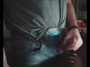 Early morning quick cumshot